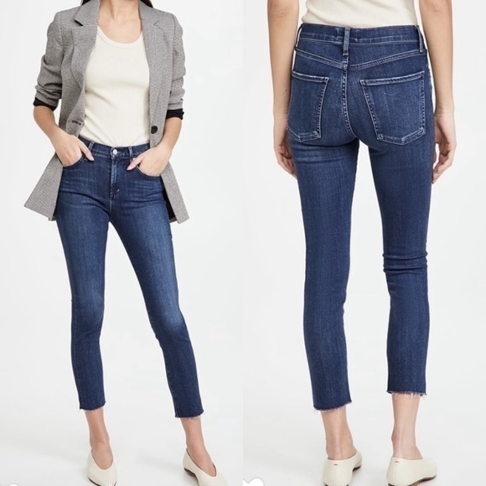 Agolde Sophie High Rise Skinny Crop Jeans